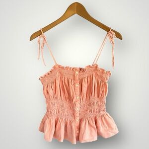 🎉5 for $45🎉 universal thread Linen Blend Top Tank Women Size L